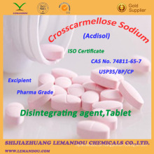 Crosscarmellose Sodium, Excipiente Farmacï¿½tico, Agente Desintegrante, Comprimido